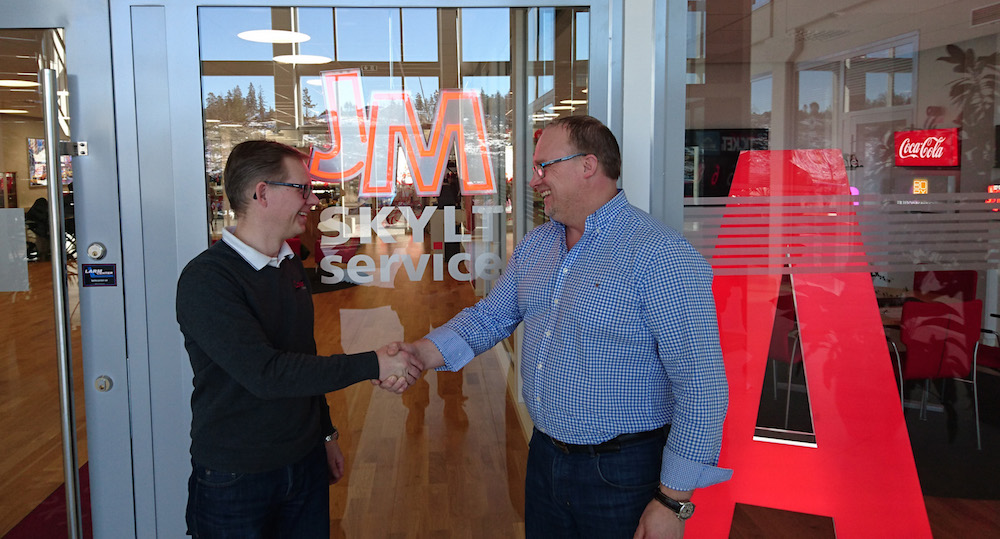 JM Skylt ja tack M64s